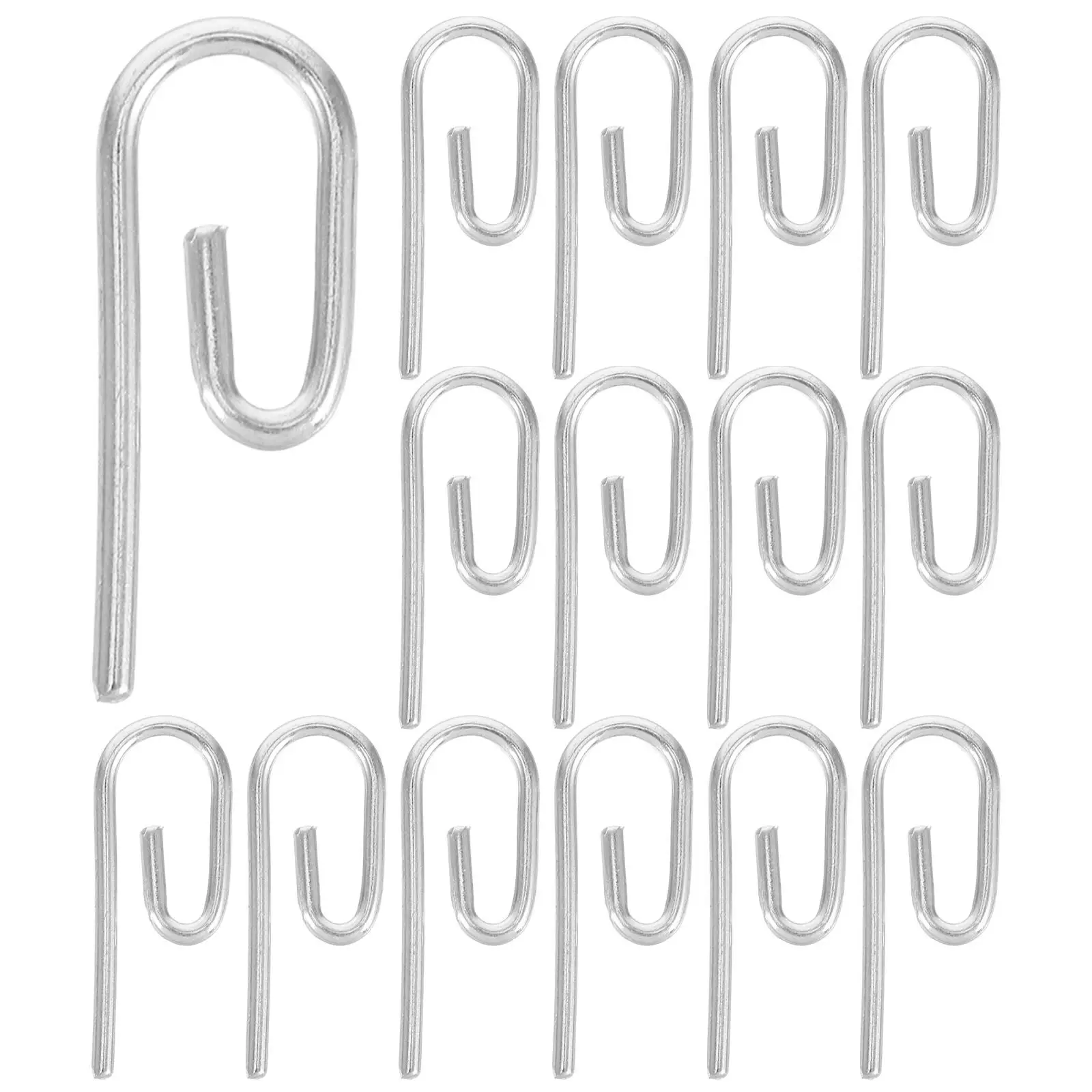 

50pcs Metal Curtain Hooks Clip on Drapery Hooks Curtain Hangers for Bedroom Living Room Office Bathroom Curtain decoration