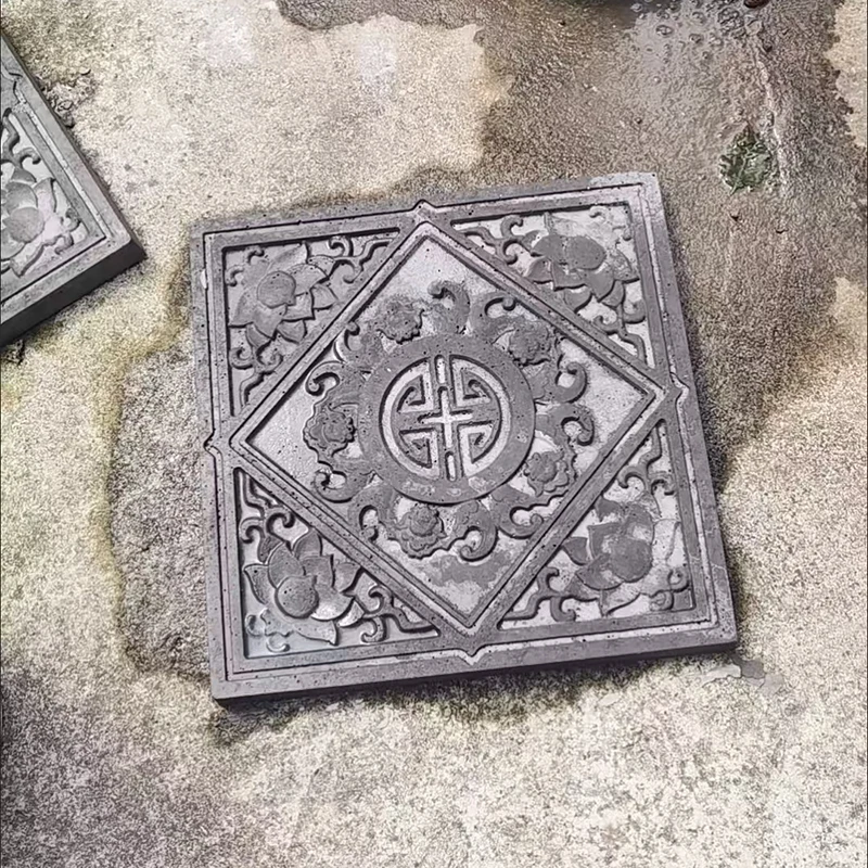 خطوة الحجر قالب الاسمنت مربع فناء رصف الطوب خطوة حجر سيراميك حديقة الحديقة الطابق الاسمنت الطوب Bluestone نموذج