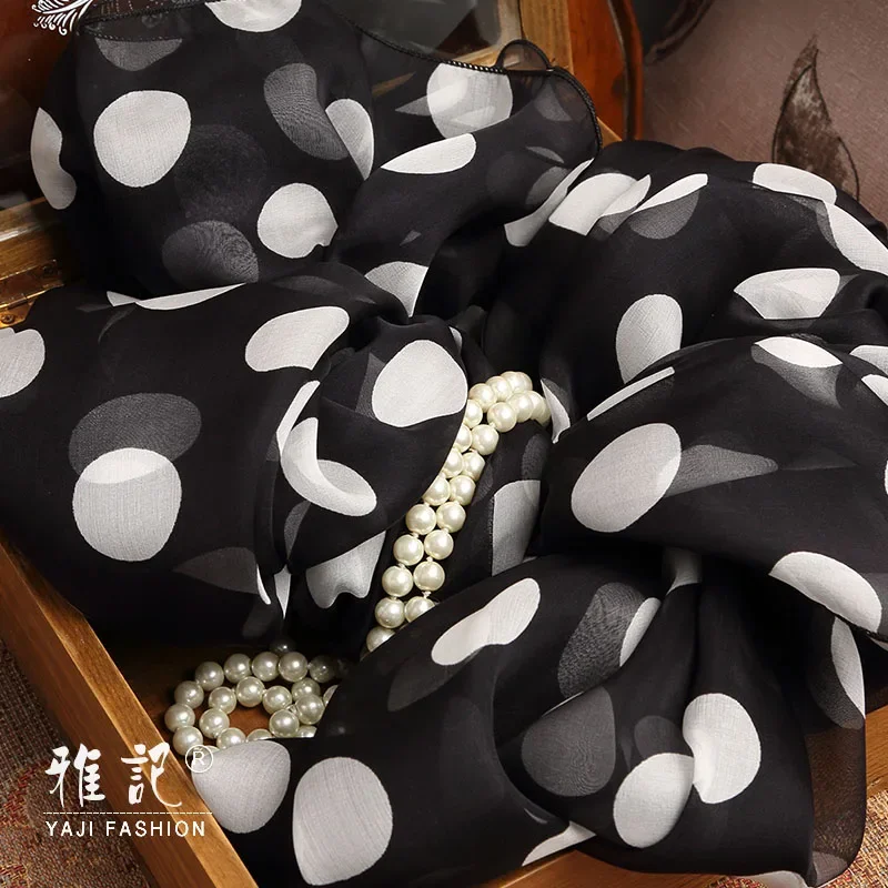 

Fimtairah Silk Scarf Foulard Femme100% Real Silk Scarf Women 2020 Hangzhou Printed Neckerchief Silk Shawls Wraps for Ladies