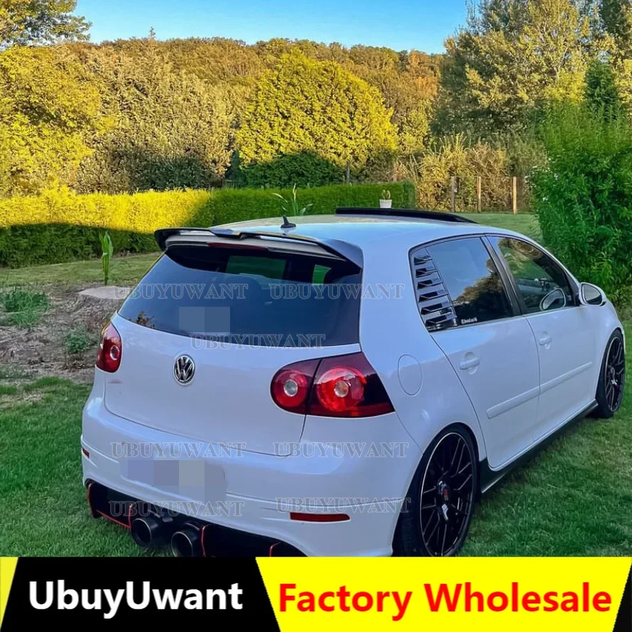 Hot Selling For Volkswagen VW Golf 5 V MK5 R32 Golf 5 GTI 2006-2009 Roof Spoiler Oettinger Style Wing Glossy Black  ABS Plastic