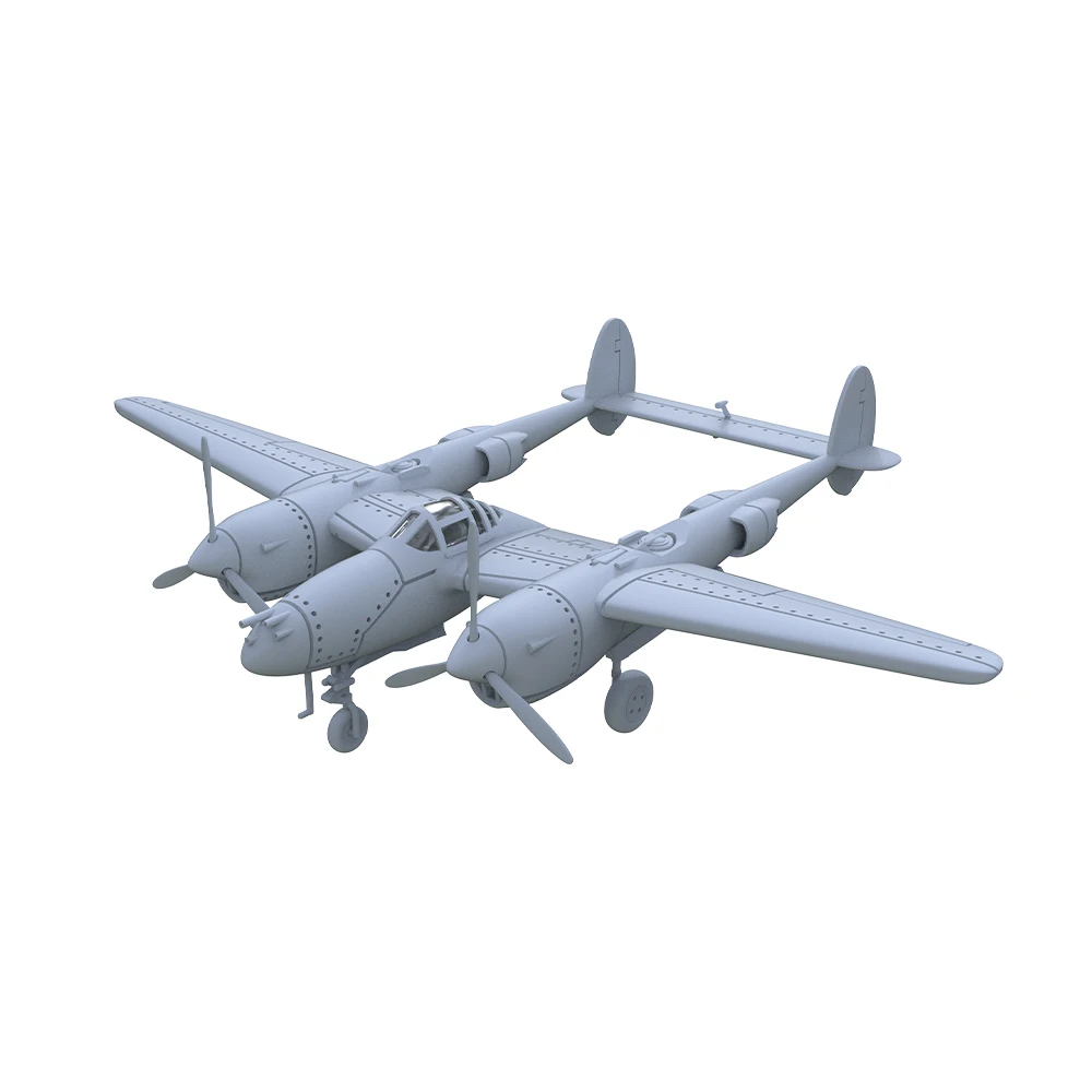 Yao's Studio LYR234 1/350 Military Model Kit US P-38L-5-LO Lightning Fighter WWII WAR GAMES