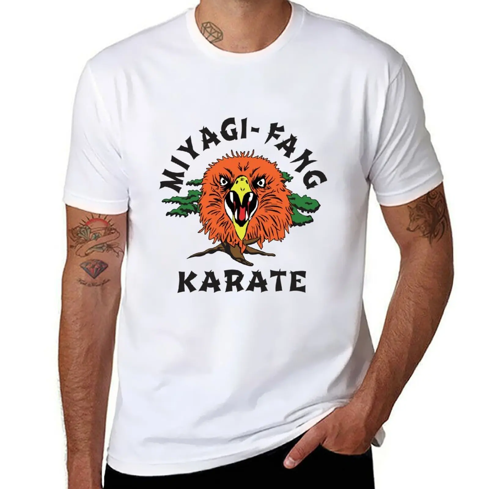 

Miyagi Fang Karate T-Shirt mens graphic t shirts man tshirt T-Shirt