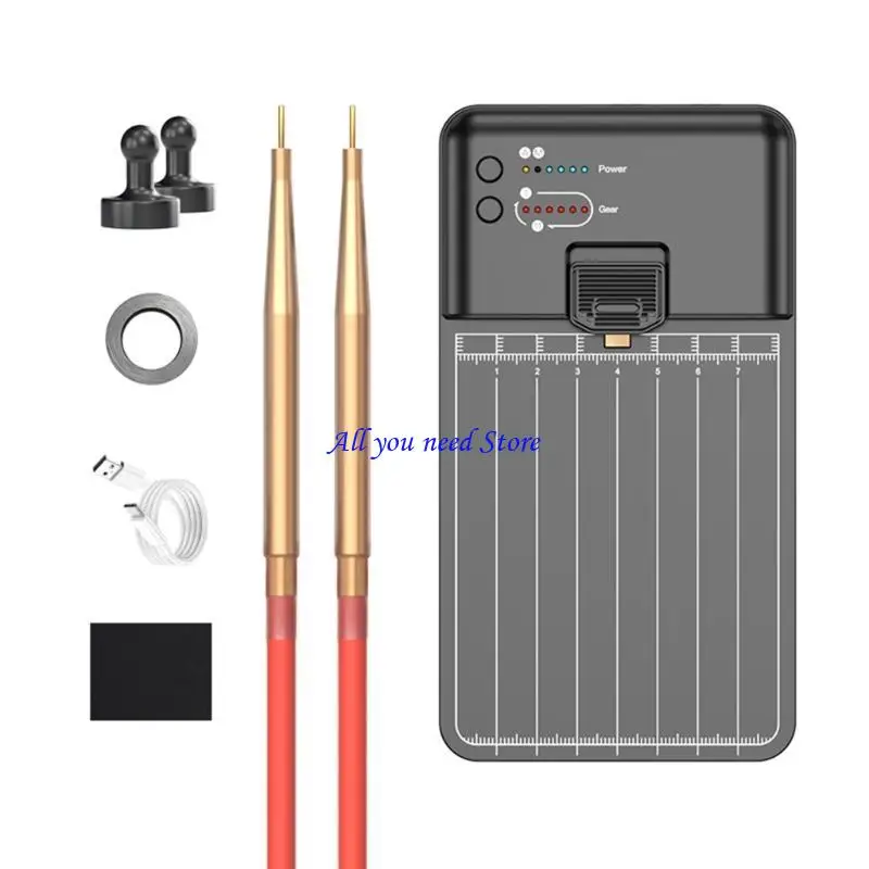 

K9FB Handheld 11 Gear Spots Welding Portable Adjustable For 18650 Battery Spots Welde