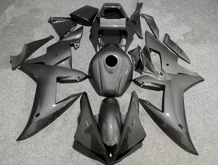 4 Geschenken Nieuwe ABS Motorfiets Hele Fairings Kit Fit Voor YAMAHA R1 2002 2003 02 03 Carrosserie Set Custom koolstofvezel