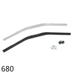 680mm Retro motorcycle modified aluminum alloy 28mm variable diameter coffee direction handlebar  flat Handlebar For 300AC RE3