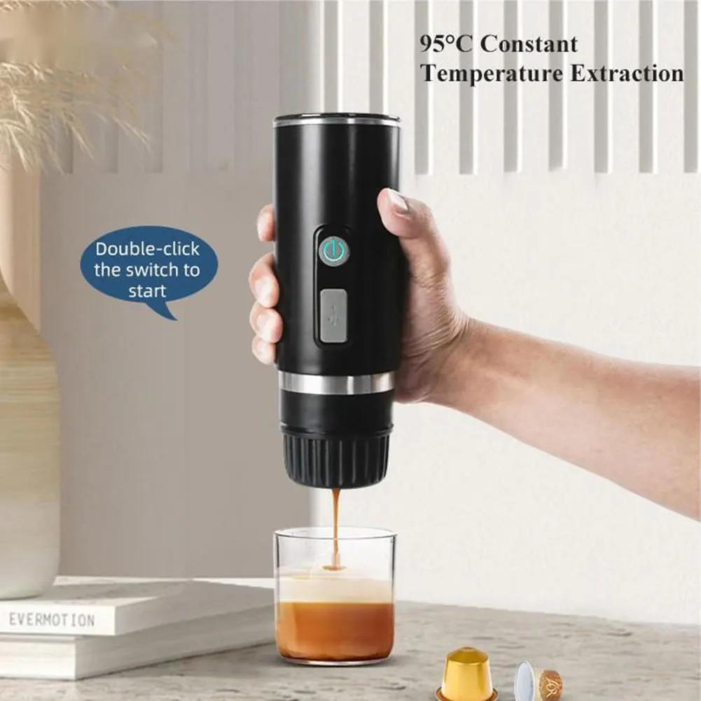 Дорожная Кофеварка 3 в 1 для Nespresso Dolce Gust Capsule/порошковая электрическая машина для эспрессо для машины и дома, кемпинга, путешествий