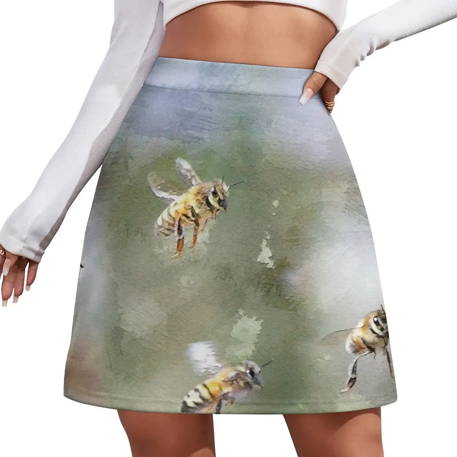 

Мини-юбка My Lovely Bees, женская одежда, тренд 2026 года, летние юбки, шорты-юбки для женщин