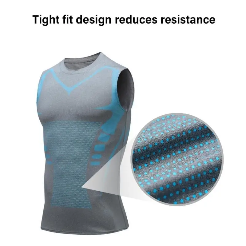 R6FE MEN SHIRT جاف العضلات الجاف الدبابات الجافة الجافة أعلى تمرين قميص بلا أكمام قميص جاف الجاف القميص الضيق أسفل القمصان