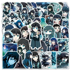 50pcs Demon Slayer Anime Graffiti Stickers DIY Scrapbook Laptop Bike Phone Cute Tokitou Muichirou Cartoon Decals Kids Toy