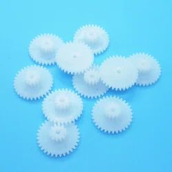 30 Teeth Double Plastic Gear 30102A 30102B 30102.5A 30102.5B 30122A 30122B 30122.5A 30142B 30162A Toy Model Accessories 10.