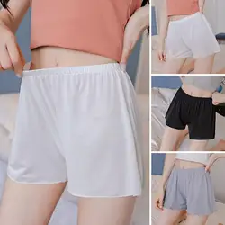 Pajama Summer Shorts for Women's Modal Thin Summer Shorts Homewear Pants Stretch Sexy Sleepwear Home Pants