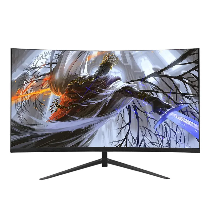 

32-дюймовый изогнутый игровой монитор FHD, 1K,165 Гц, AMD FreeSync, игровой режим, улучшенный комфорт глаз, безрамочный дисплей, тонкая металлическая подставка