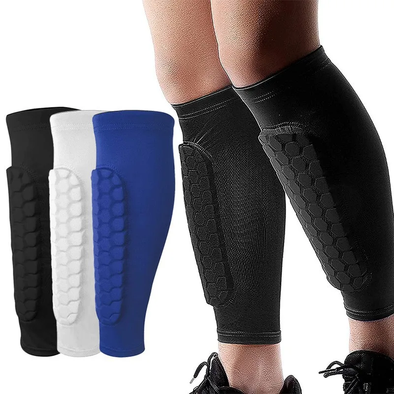 

Sports Soccer Shin Guard Pad Kids Adult Teens Sleeve Sock Leg Support Football Compression Calf Sleeve Shinguard