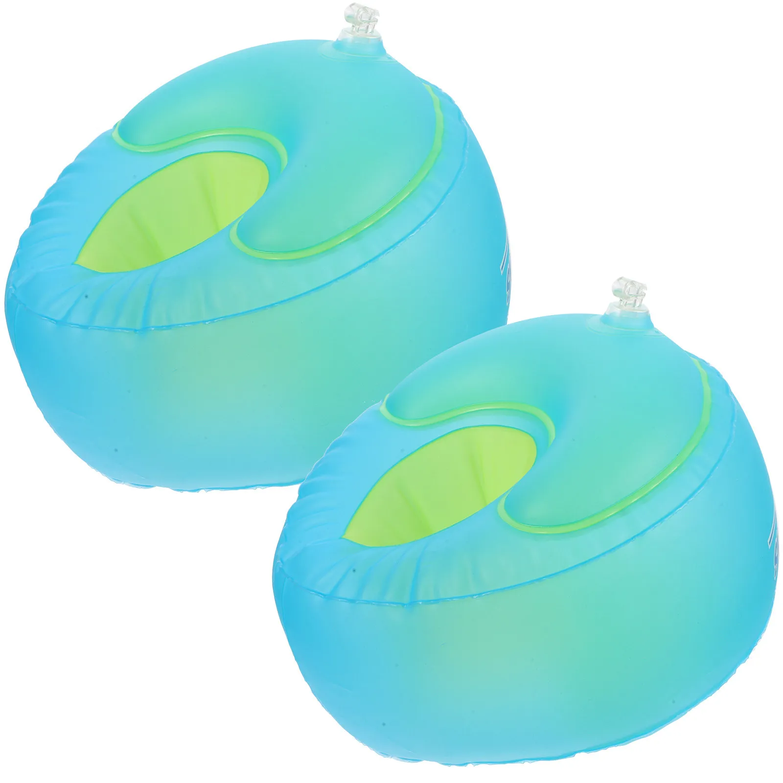 

1 пара детских нарукавников с двумя воздушными камерами, водонепроницаемые из ПВХ, для детей 1-4 лет, размер S, легкие нарукавники для плавания