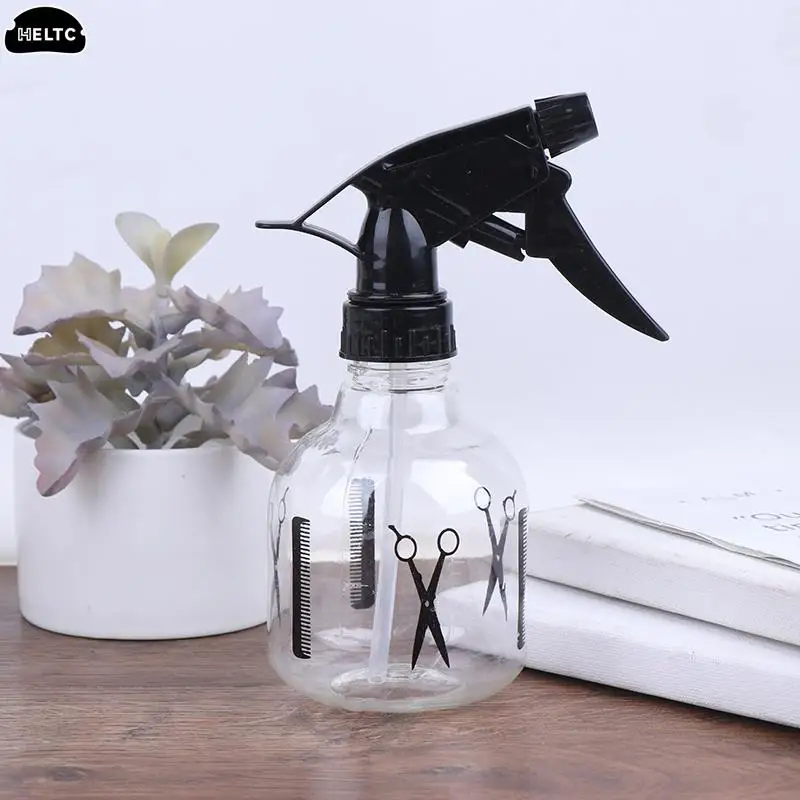 250/500ml Transparent Plants Flower Water Sprayer Hairdressing Hair Salon Plastic Spray Bottle Superfine Spray Applicator Bottle