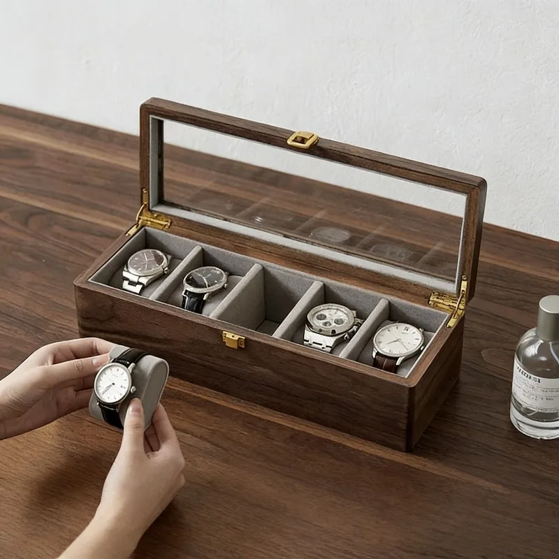 scatola-porta-orologi-in-legno-di-noce-con-cinque-dieci-scomparti-contenitore-per-risparmi-domestici-con-coperchio-organizzatore-per-la-casa