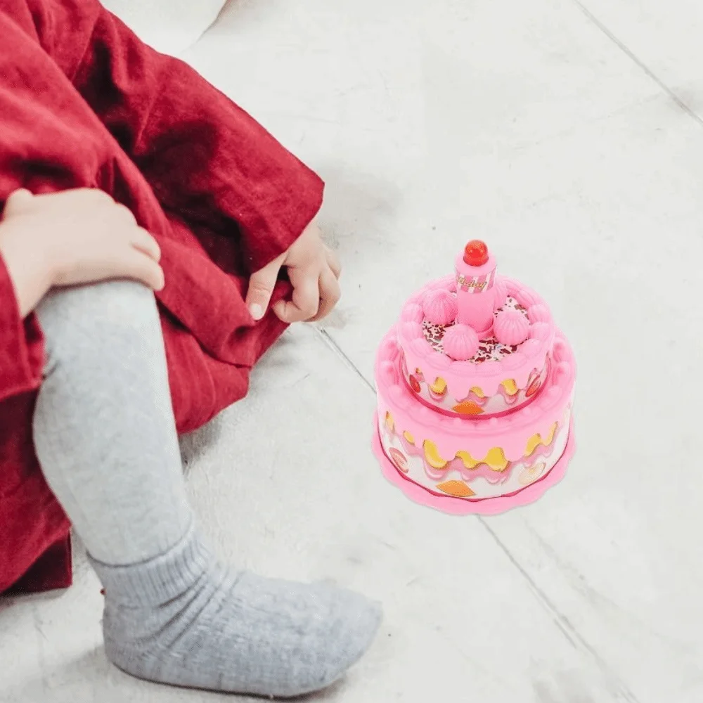 

Pretend Play Pretend Play Birthday Cake Early Education with Light Pretend Play Set Role Play Kawaii Princess Tea Time