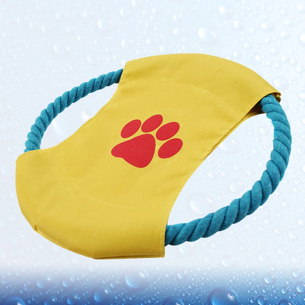 Bite-Resistant Flying Disk Toys Dog Throwing Discs Pet Training Golden Retriever Pets