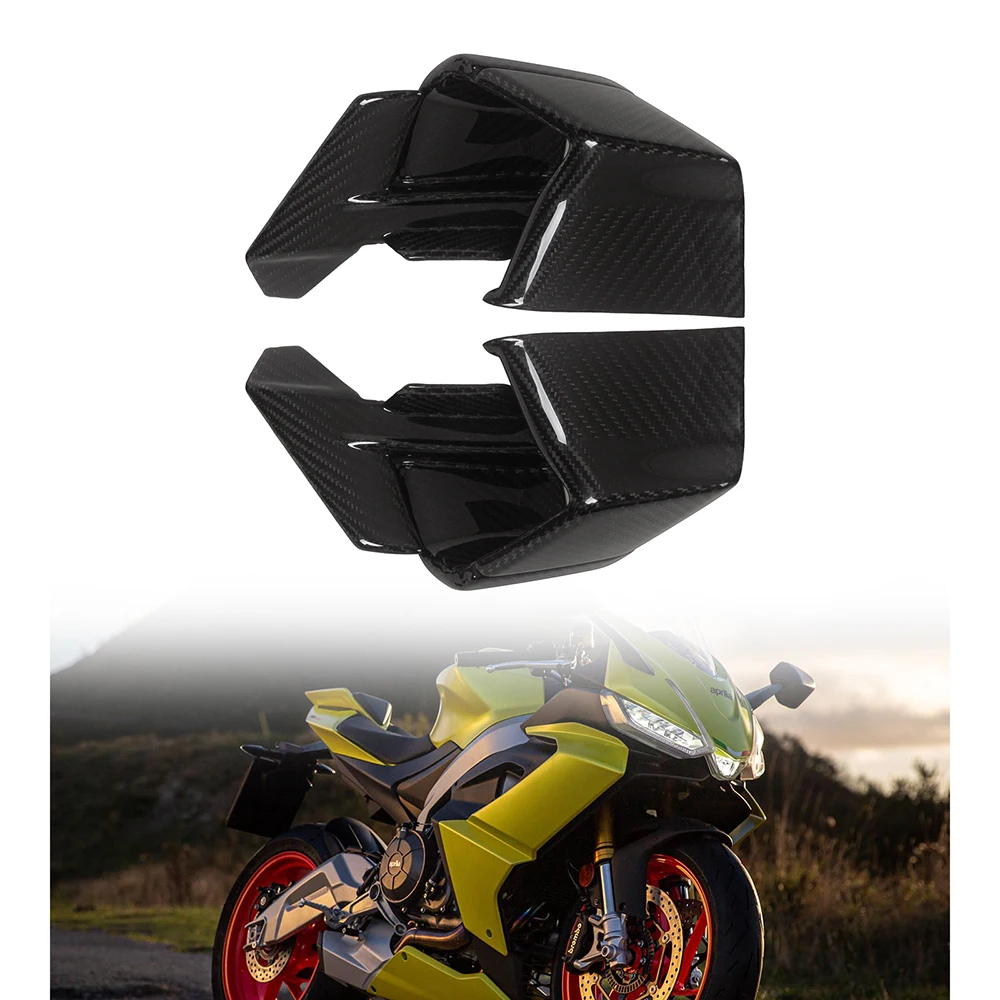 

Motorcycle Carbon Fiber Side Wing Winglet Fairing Spoiler Air Deflector for Aprilia RS660