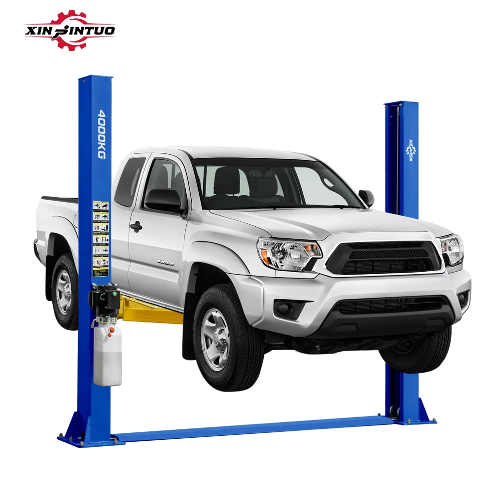 

Xinjintuo Hot Sale Garage Machine Two Post Hydraulic Car Lift 4000kg 8800lbs 2 Post Car Lift