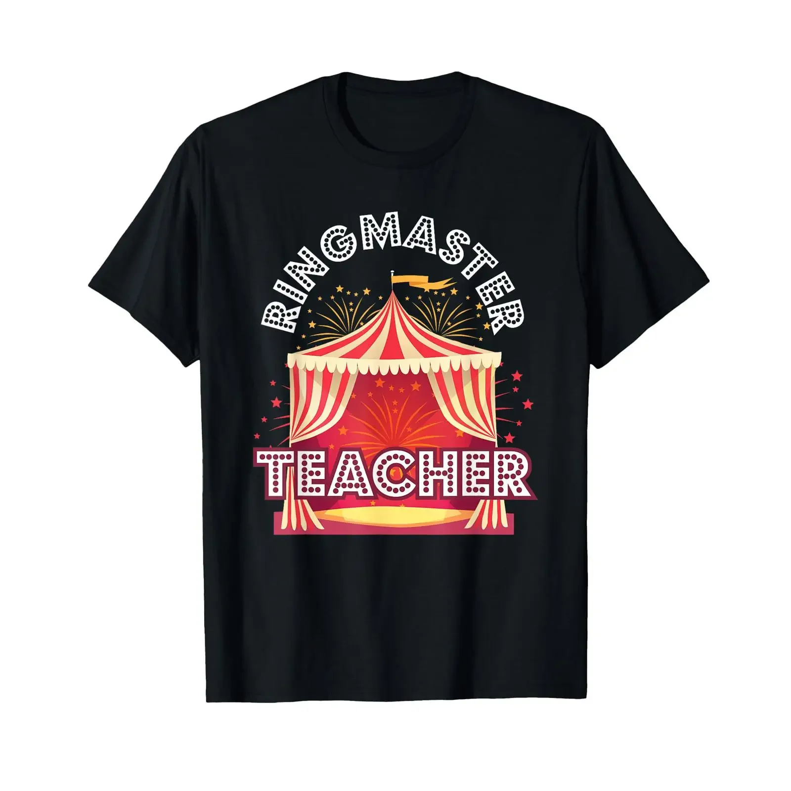 Ringmaster Teacher Circus Carnival Birthday Party T Shirt for Kids vintage Washed fashion Unisex homme Slightly
