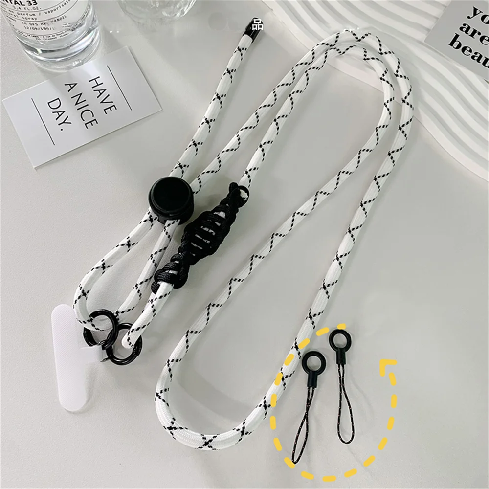 Adjustable Diameter Phone Lanyard Neck Clip