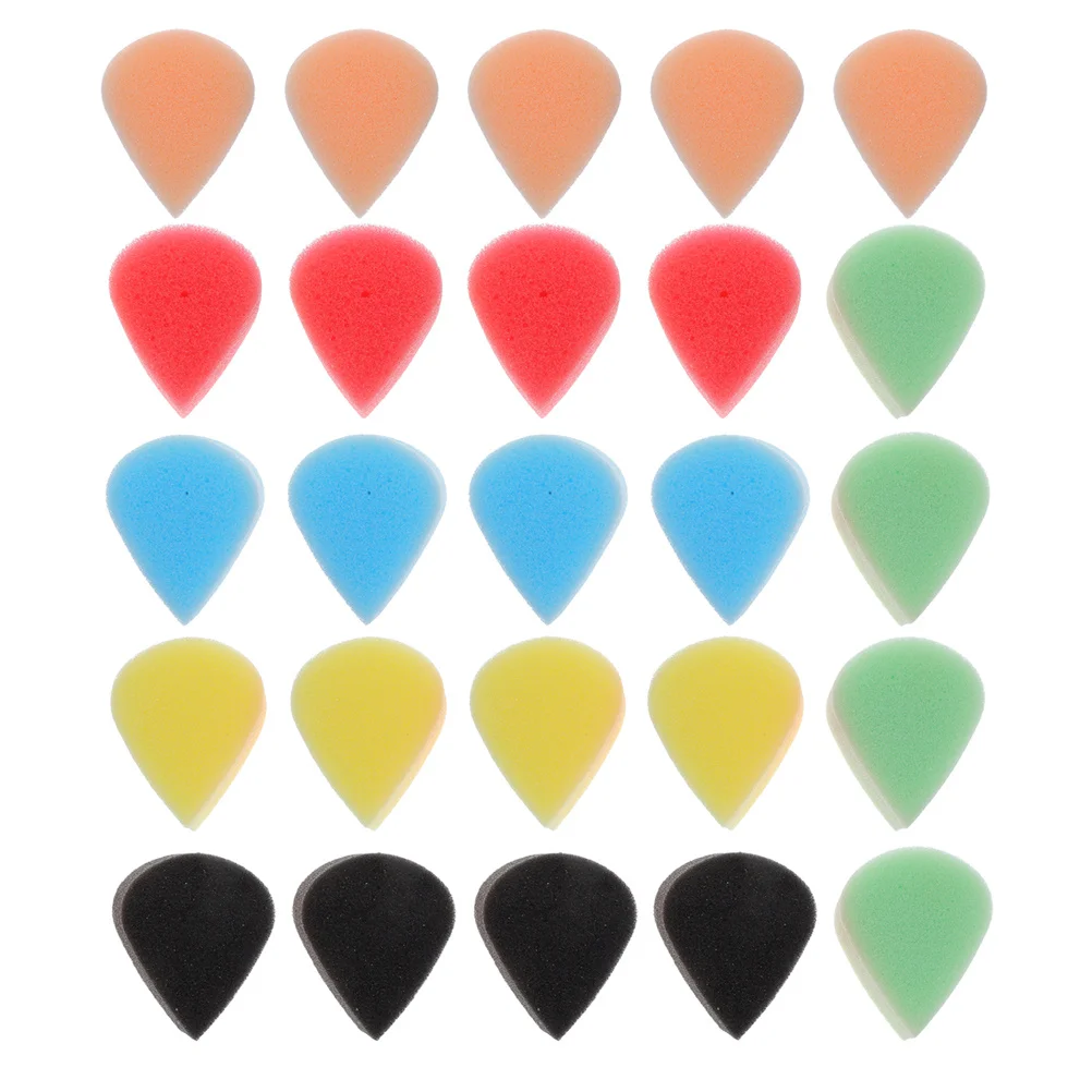 

30pcs 'S Face Painting Sponges Tear Drop Shaped Washable Reusable High Absorbency For Face Art Crafts Halloween