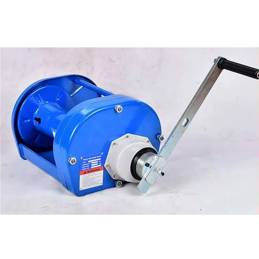 2T Manual Winch Two-way Self-locking Heavy Winch Hoist Small Crane Tractor