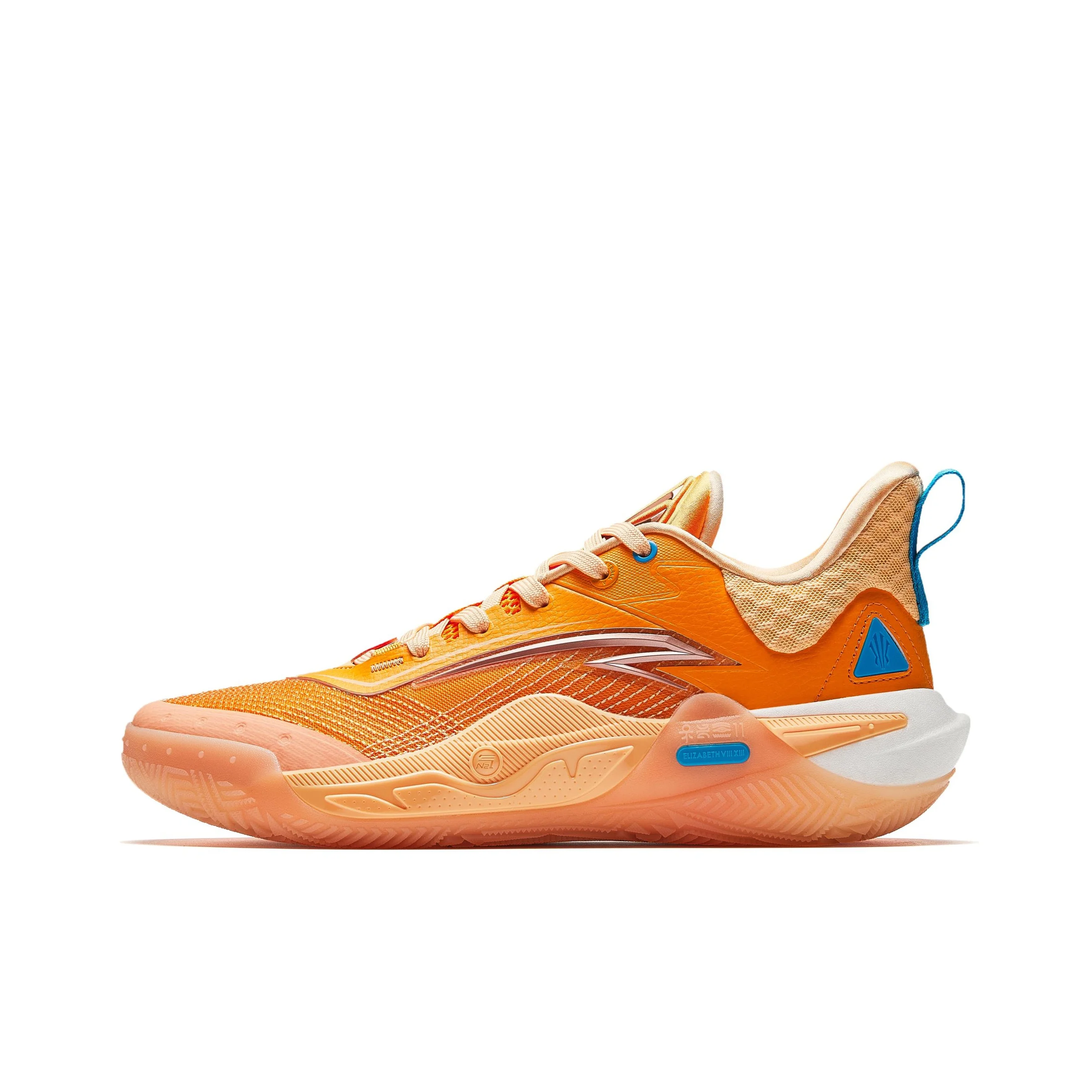 anta-kai-1-speed-basketball-shoes-men's-low-top-orange-112511121s-8