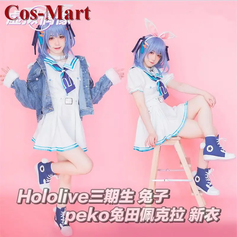 

Cos-Mart Hot Anime Vtuber Hololive Usada Pekora Cosplay Costume Lovely Uniforms Female Activity Party Role Play Clothing S-XXL