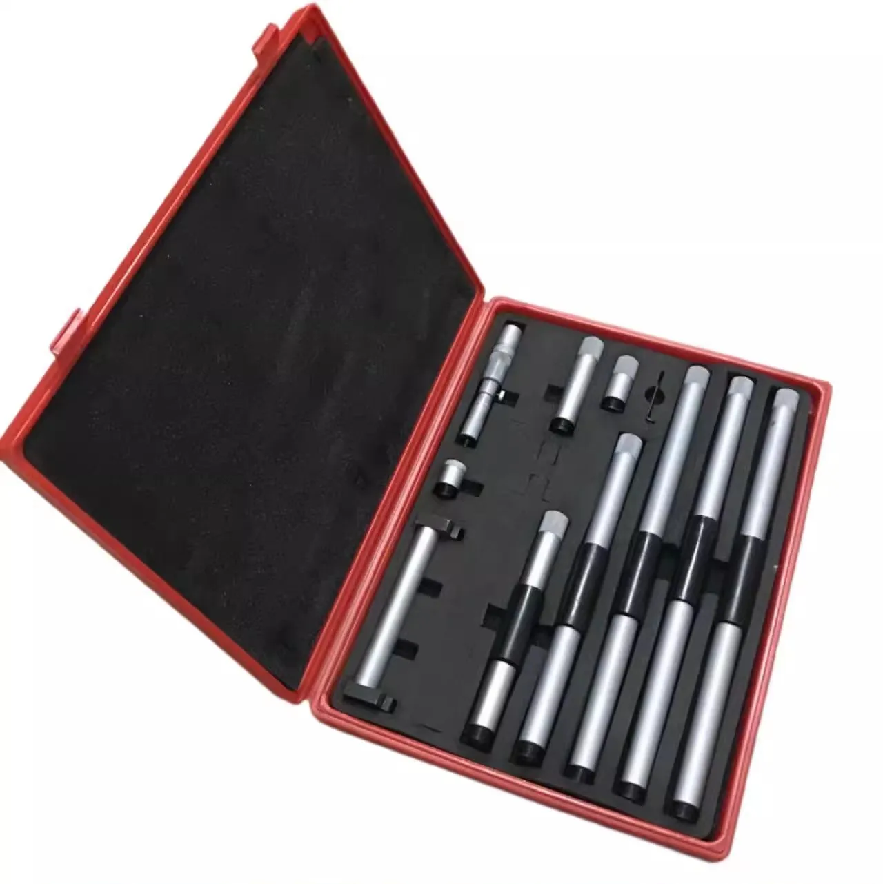 Extension rod big wide long range inside micrometers diameter  circular lumen Deep hole inner size dimensions Heads Standard