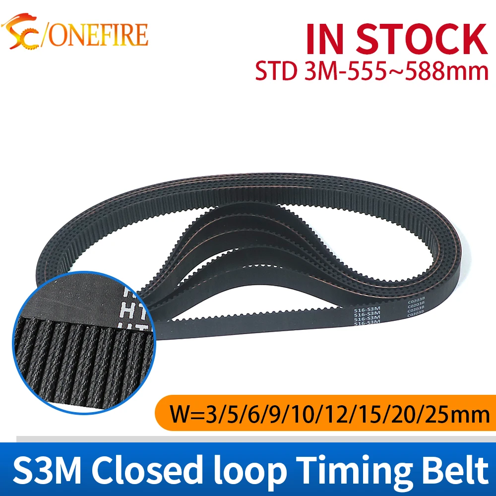 S3M Timing Belt 555…