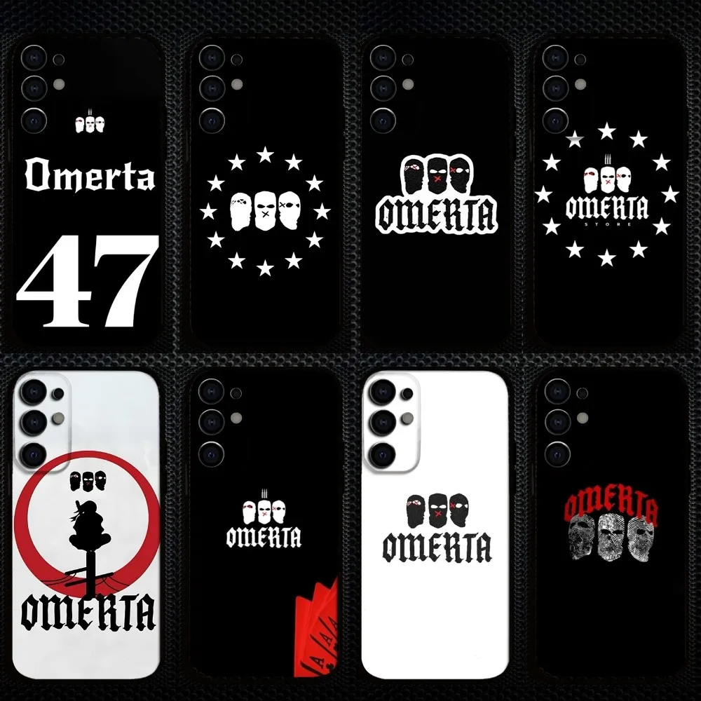 

Hot Omerta Maes Phone Case For Samsung S25/S24/S23/S22/S21/S20/Plus,Fe,Lite/Others Black Cover