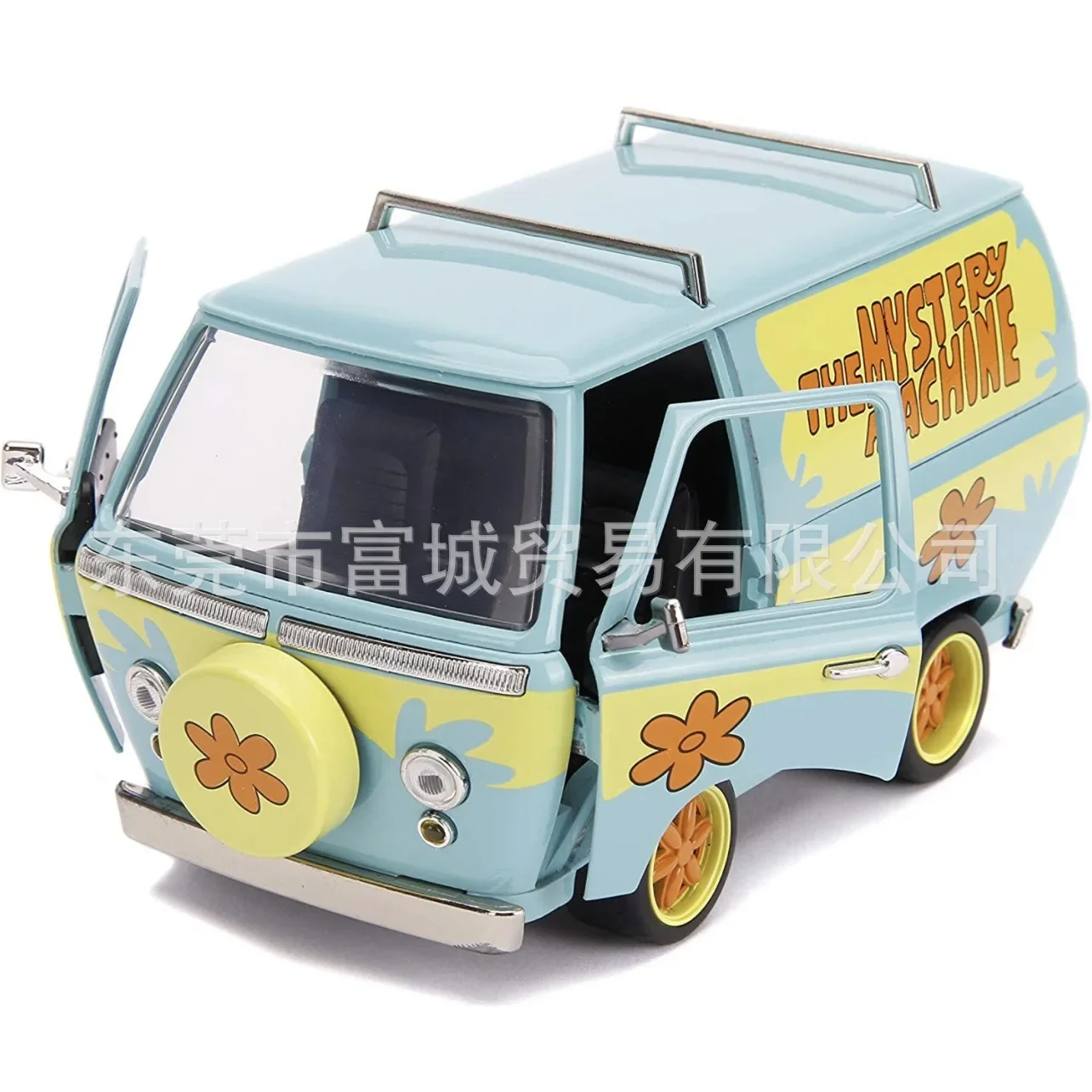 JADA Travel bus Cars 1/24 Mystery Machine Collector Edition Metal Diecast Model Car Kids Toys