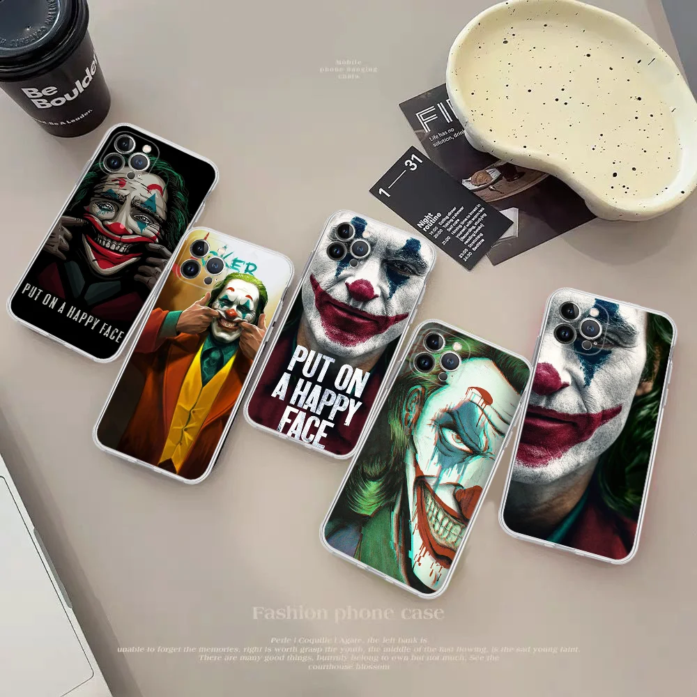 J-Joker  for iPhone 16 15 8 7 6 6S Plus X SE XR XS 14 11 12 13 Mini Pro Max Mobile Case