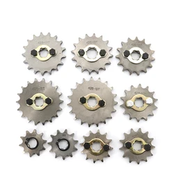 Motorcycle parts Sprocket 428 10T 11T 12T 13T 14T 15T 16T 17T 18T 19T 17mm 20mm Gear for Dirt Pit Bike ATV Quad Go Kart Buggy