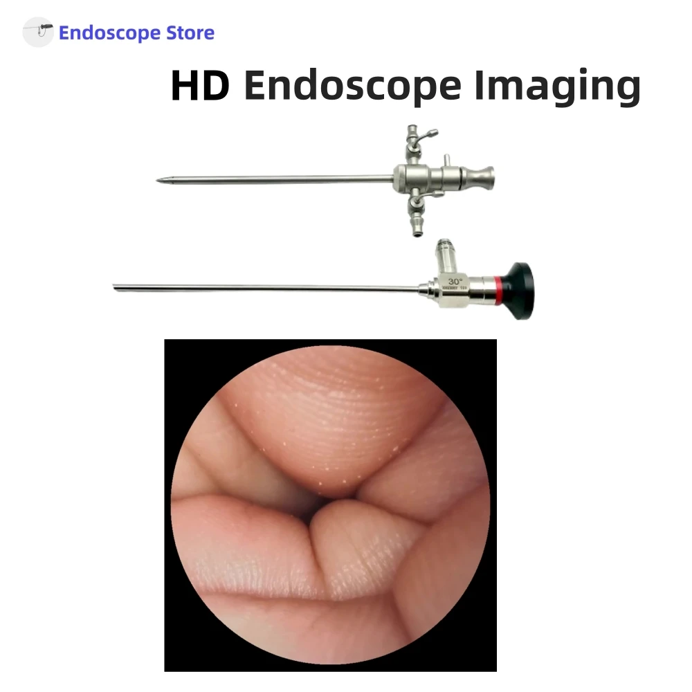 Medical Rigid Arthroscope Arthroscopy Endoscope and Sheath Obturator Trocar Elbow Knee Pets Examination Surgery Veterinary - Image 6