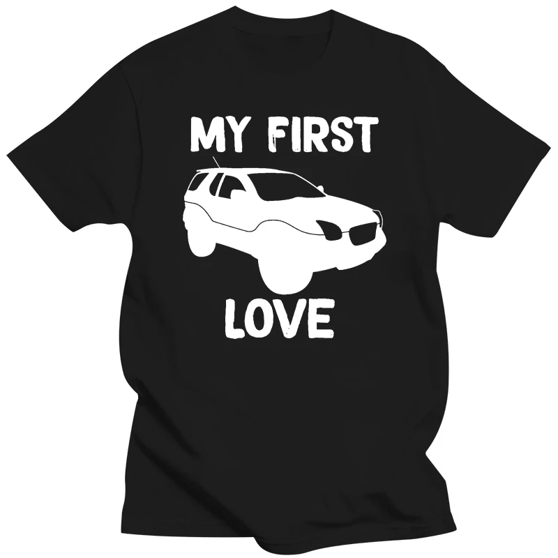 Kawaii Mmandidesigns Isuzu Vehicross T Shirt - My First Love Compact Suv Car - Cool Graphic Design Tee Shirt