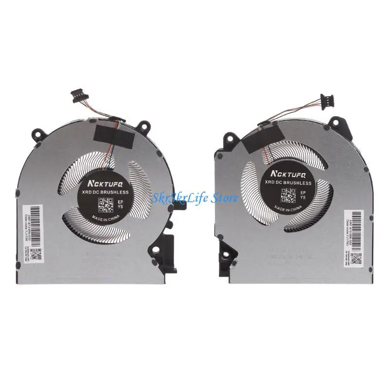 

E65E Effective CPU GPU Cooling Fan for 16-D 80W Laptops Cooler Advanced CPU Cooling Fans Heat Sink Radiators Accessories