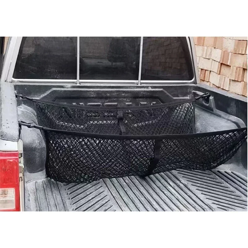 4PCS Car Trunk Hooks Organizer Rear Cargo Mounting Luggage Net Fixing Fastener Hooker Black White For Nissan Navara NP300