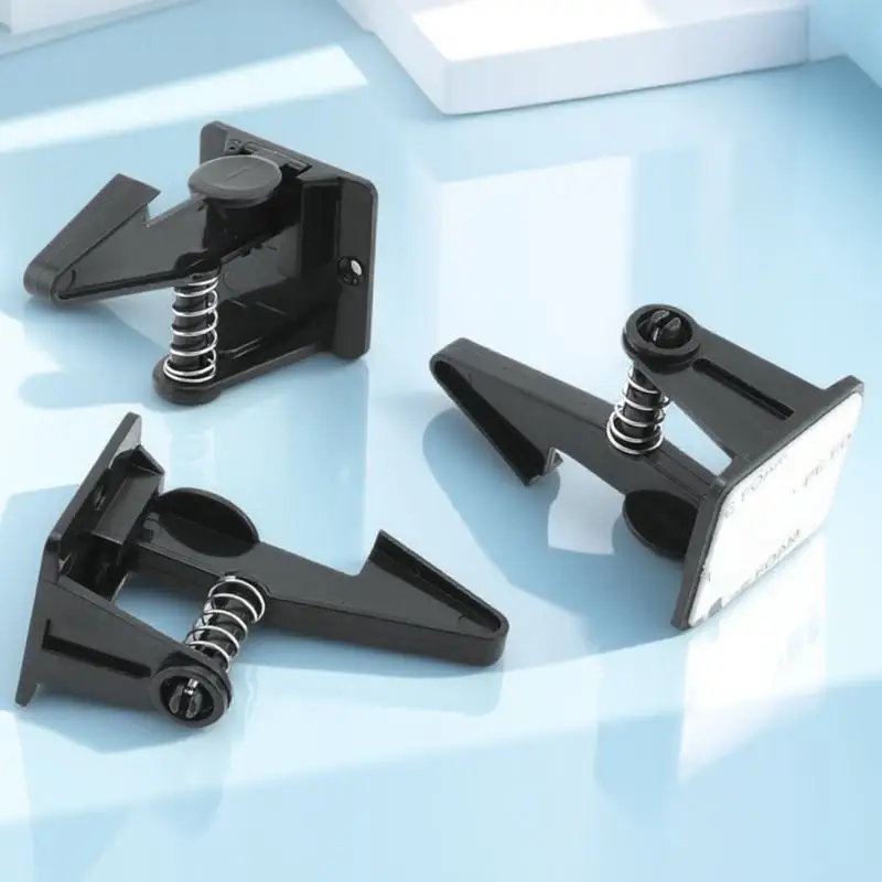 

12Pairs Safety Cabinet Locks Set Effective Baby Protective Latches for Drawers Kids Proofing Home Pantry Bedroom Units