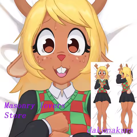 Dakimakura Anime noelle holiday Double-sided Print Life-size Body Pillow gift