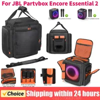 Para JBL Partybox Encore Essential 2 altavoz portátil estuche antipolvo altavoz de gran capacidad bolsa de transporte con bolsillo para micrófono impermeable