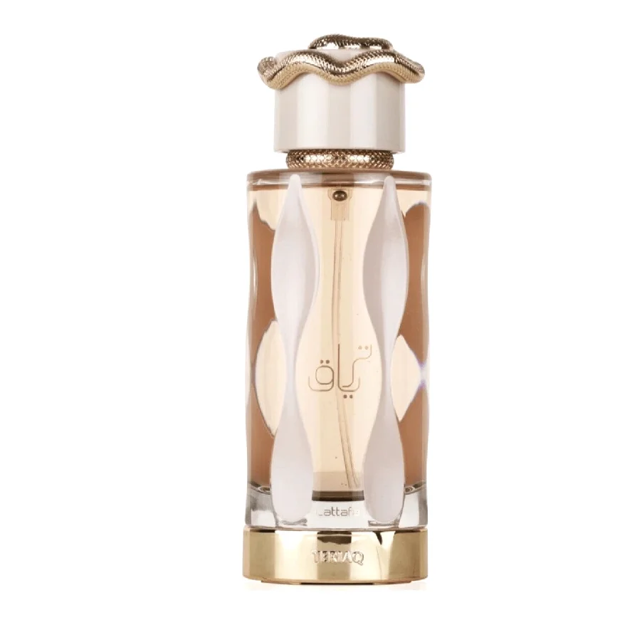 Teriaq Fragrance Collection: Ornate Bottles with Snake Accent, Luxurious Scents for Unisex