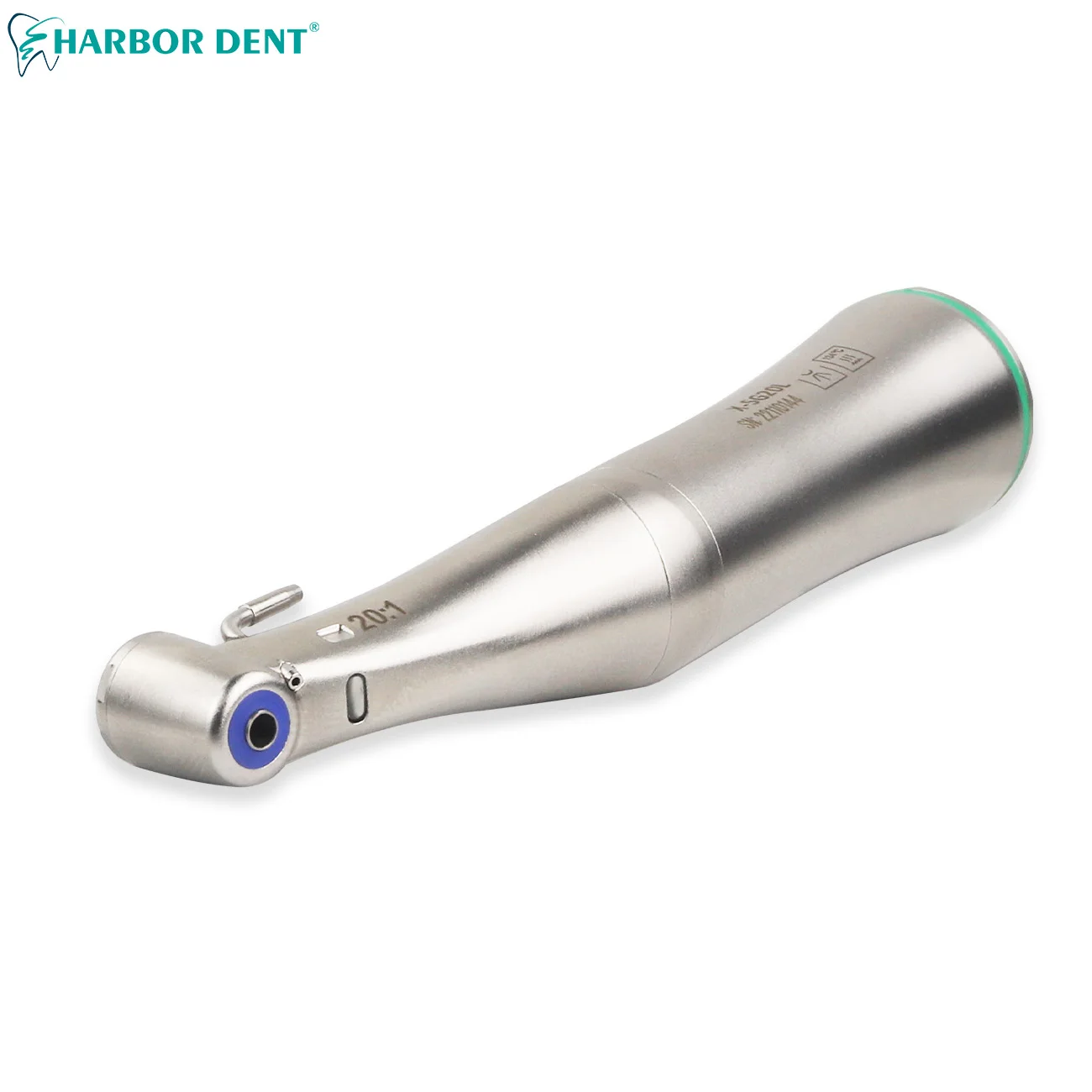 Dental Implant Reduction LED Fiber Optic 20:1 Contra Angle Push Button Low Speed Handpiece Dentistry Surgery Equipment