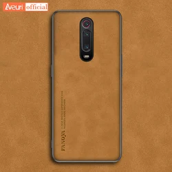 Luxury PU Leather Phone Case For Xiaomi Mi 9T Pro 9TPro Business Matte Silicone Protection For Redmi K20 Pro K20Pro Cover Case