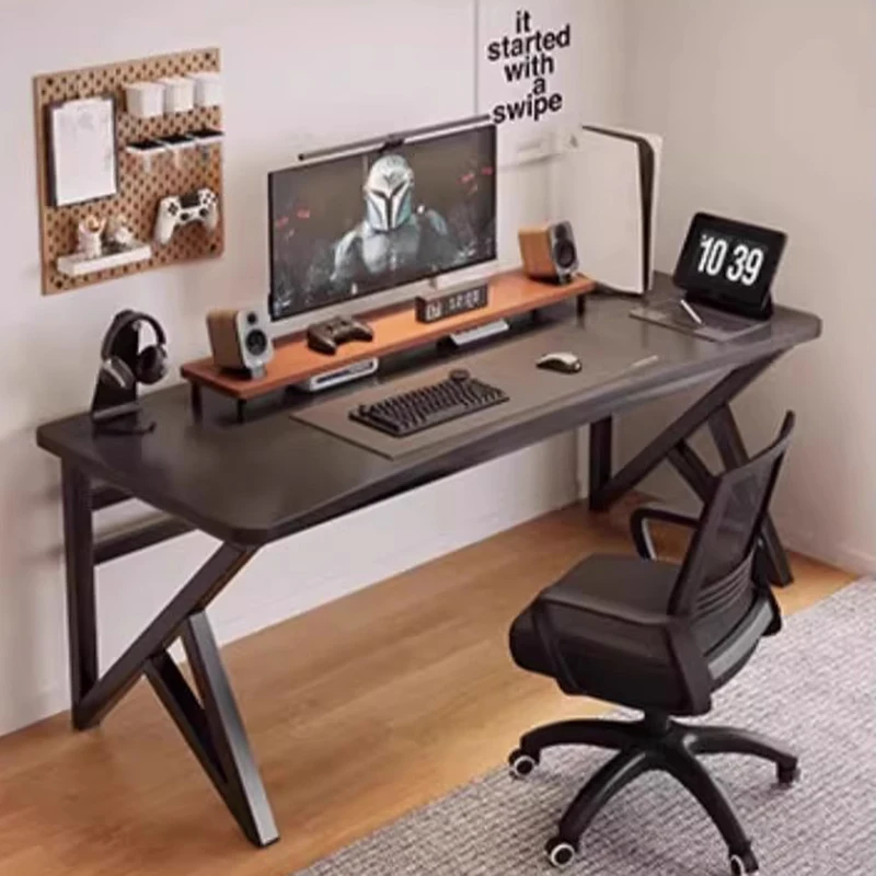 لوازم مكاتب الكمبيوتر المكتبية غرفة المعيشة دراسة الطلاب الألعاب الدائمة طاولة الكمبيوتر المحمول غرفة نوم مكتب الأثاث العصري #6