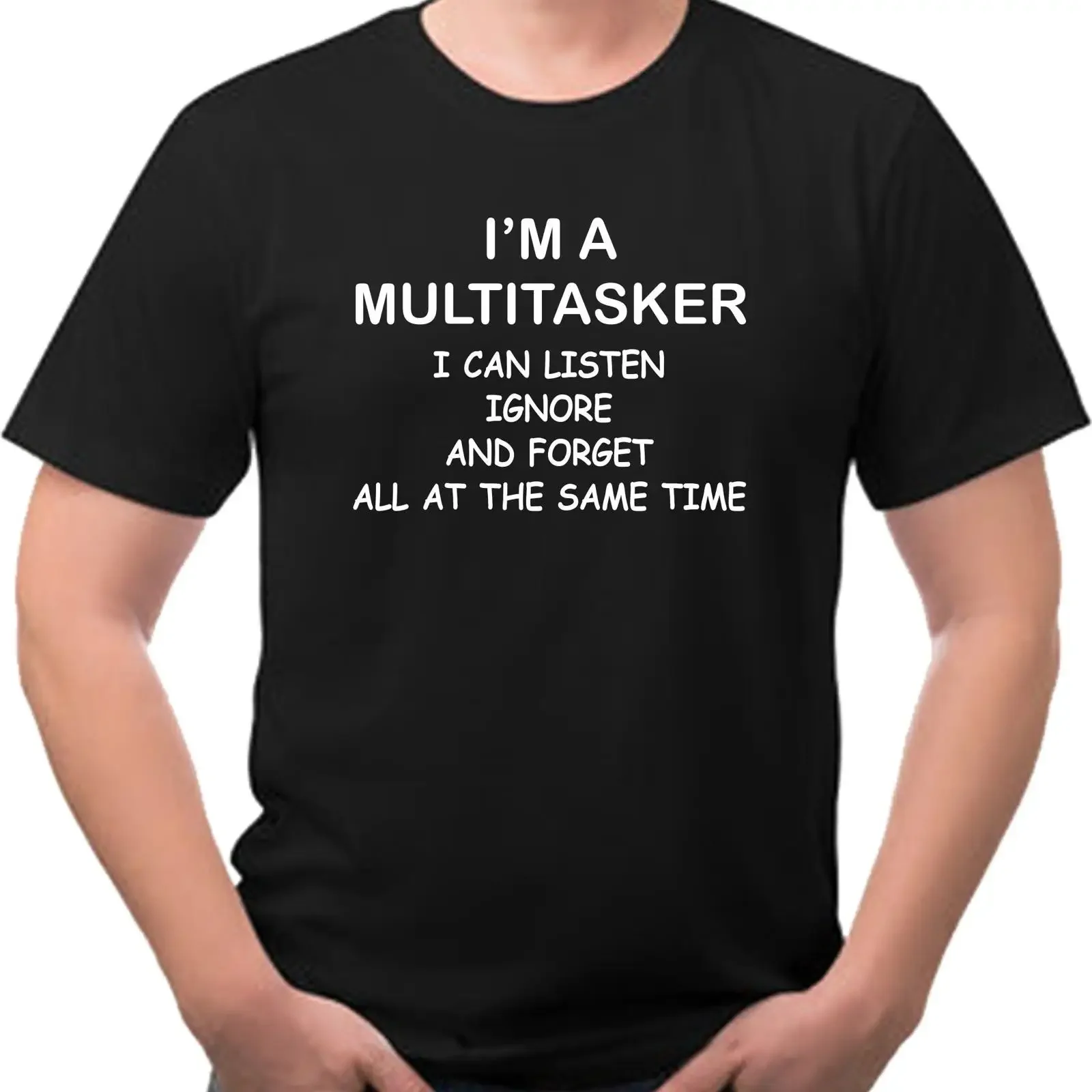 I amp 39 m a Multitasker can Listen Ignore and Forget funny T Shirt vintage Washed designer clothes Versatile Unisex Soft
