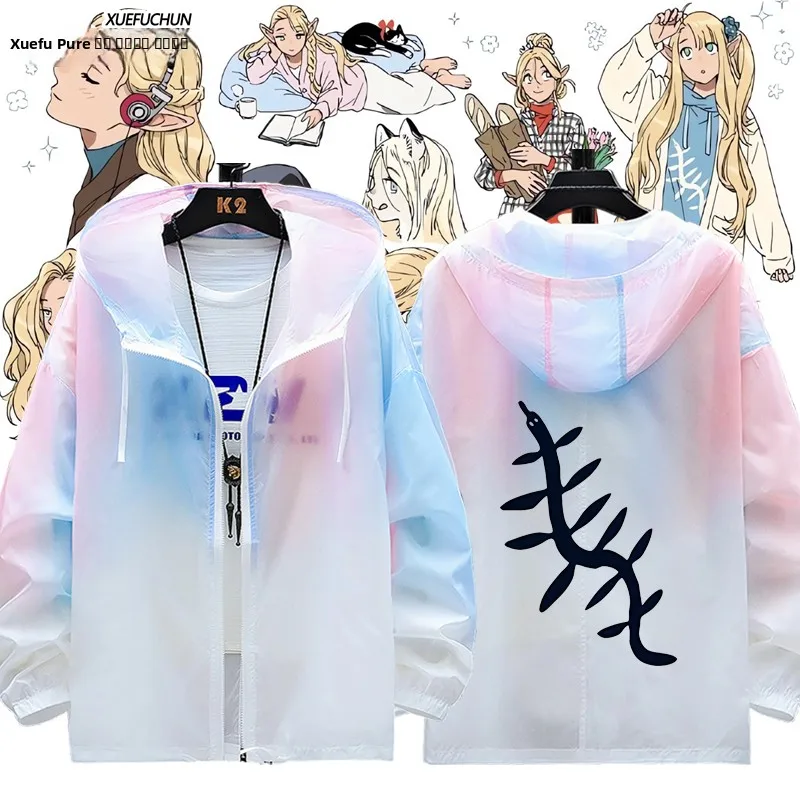 

Ультратонкая летняя дышащая мужская куртка свободного кроя с защитой от солнца, с принтом аниме-персонажей Maruil's Fliar