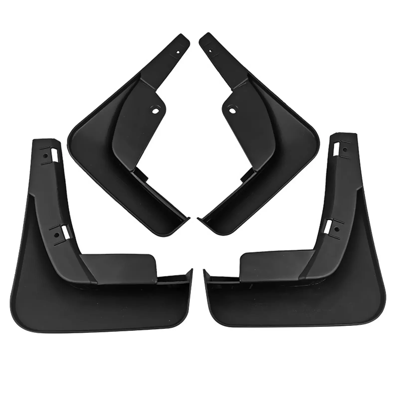 4 Pieces Car Wheel Mud Flaps Durable Splash Guards for Neta V 2021-2022